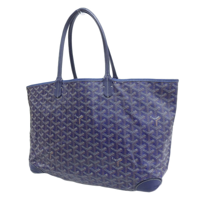 GOYARD - 【中古】 GOYARD ゴヤール サンルイPM トートバッグ ブルー ...