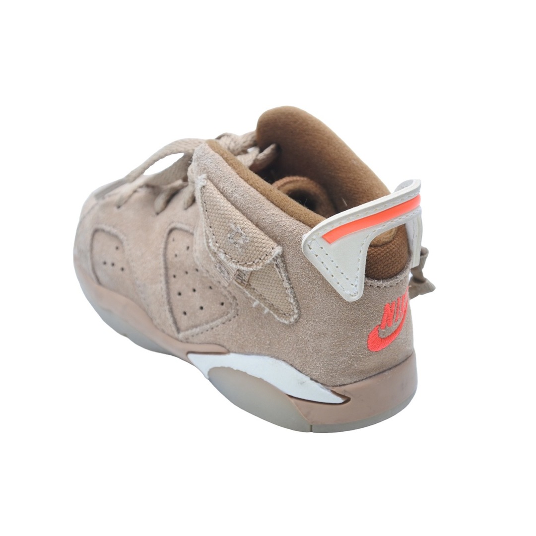 NIKE(ナイキ)のTravis Scott Nike TD Air Jordan 6 トラヴィススコット ナイキ TD エアジョーダン6 DH0692 ブラウン 13cm 良品 中古 43410 レディースの靴/シューズ(ブーツ)の商品写真