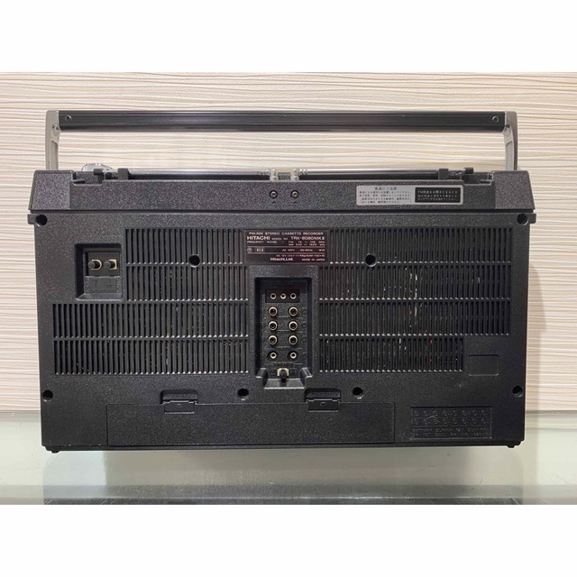 動作品HITACHI 日立 FM AM TRK-8080MKⅡ ラジカセ 整備品