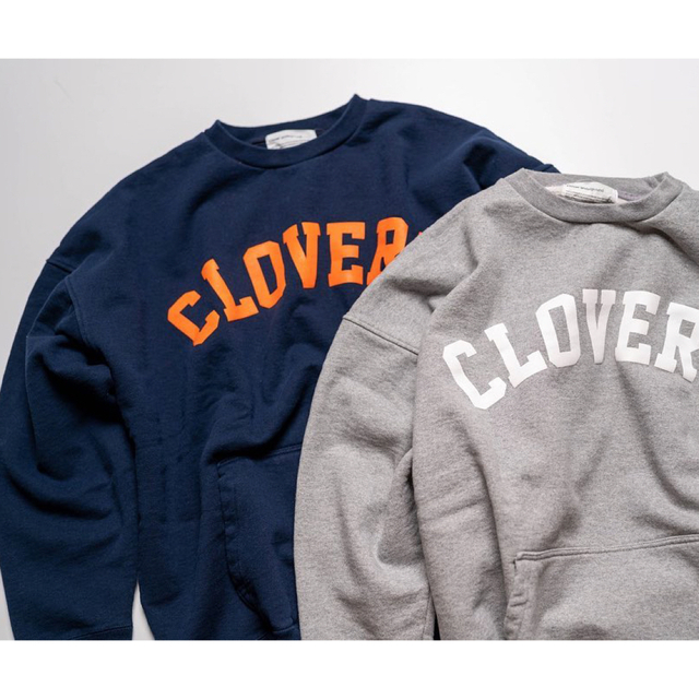 最終価格 新品タグ付き Cloveru スウェットネイビー 即完売M-