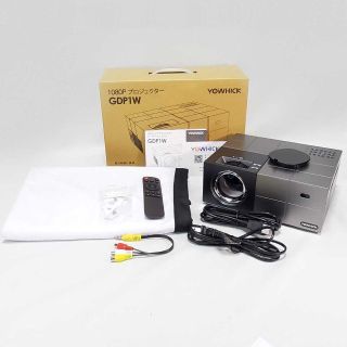 美品 YOWHICK 5GWiFi プロジェクター 小型 GDP1W グレーの通販 by