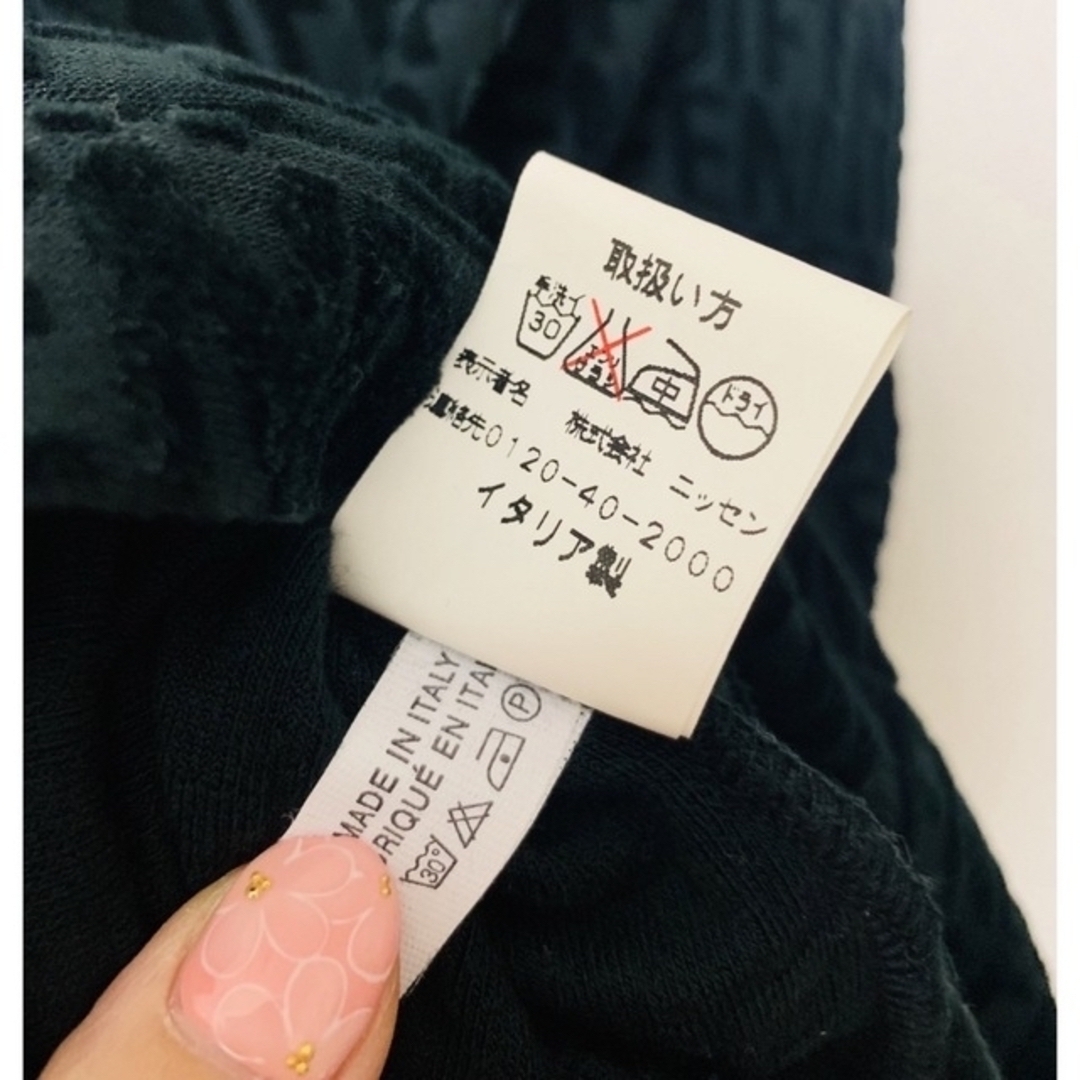 美品　フェンディ　パイル地　ワンピース　FENDI総柄　size 40