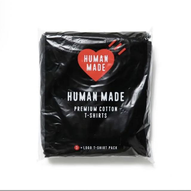 HUMAN MADE(ヒューマンメイド)の3-PACK T-SHIRT humanmade ヒューマンメイド メンズのトップス(Tシャツ/カットソー(半袖/袖なし))の商品写真