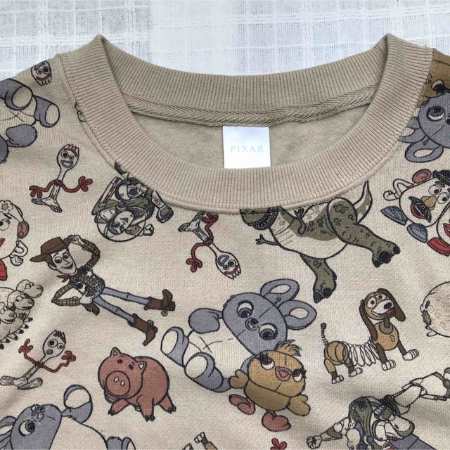 本命ギフト 匿名配送 PIXAR トイストーリー 裏起毛 スエット