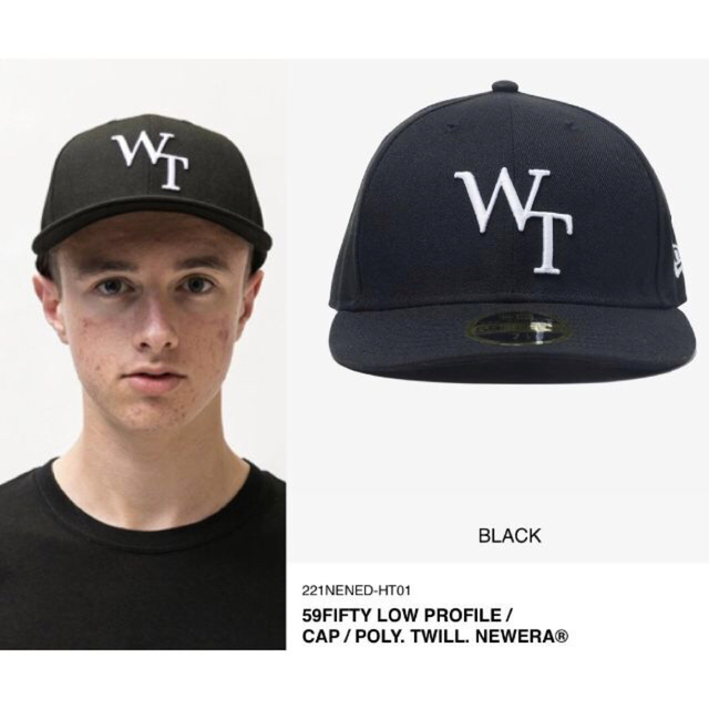 W)taps(ダブルタップス)の新品 WTAPS NEW ERA 59FIFTY LOW PROFILE 黒S  メンズの帽子(キャップ)の商品写真