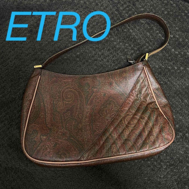 美品♦︎ETRO♦︎エトロ ワンショルダーバッグ ペイズリー柄