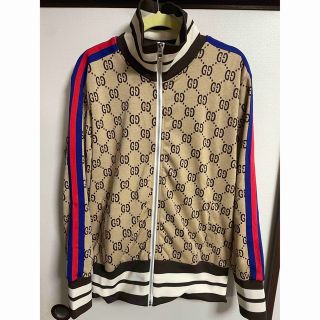 グッチ(Gucci)のGUCCI ジャージ　ジャケット　XL   ベージュ(ジャージ)