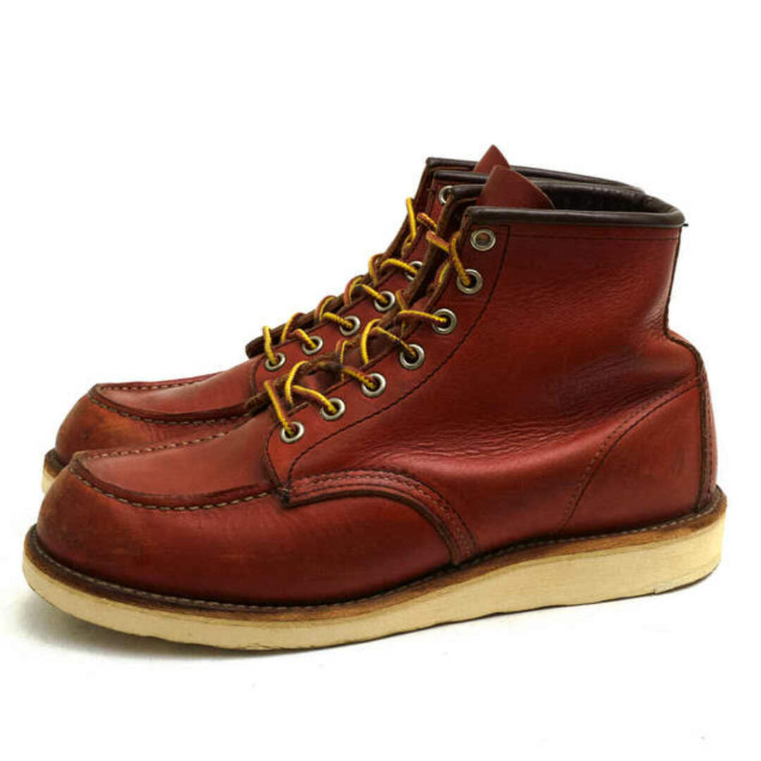 レッドウィング／RED WING ワークブーツ シューズ 靴 メンズ 男性 男性用レザー 革 本革 ブラウン 茶  8875 6inch CLASSIC MOC TOE IRISH SETTER アイリッシュセッター モックトゥ 定番 グッドイヤーウェルト製法