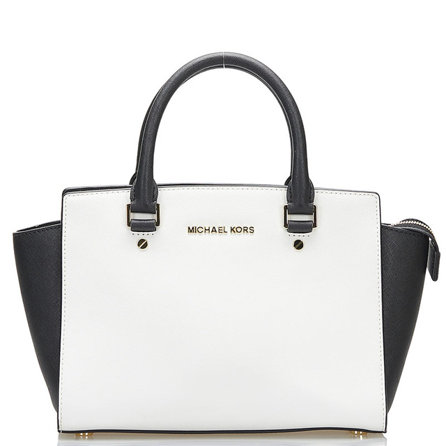 美品 マイケルコース 2way トートバッグ ショルダーバッグ レザー 黒
