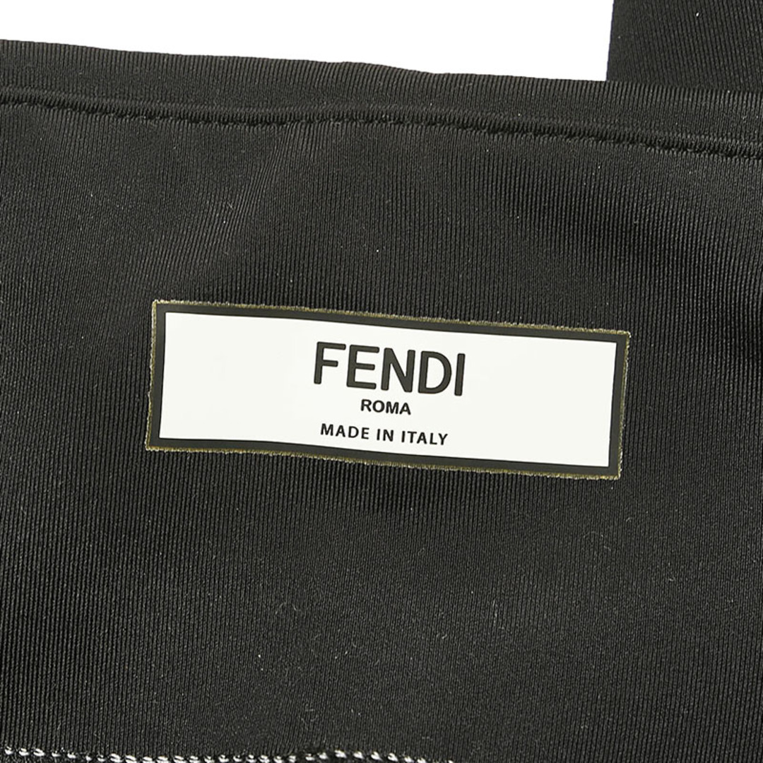 フェンディ ズッカ サイドライン レギンス ナイロン PU レディース FENDI 【1-0079849】