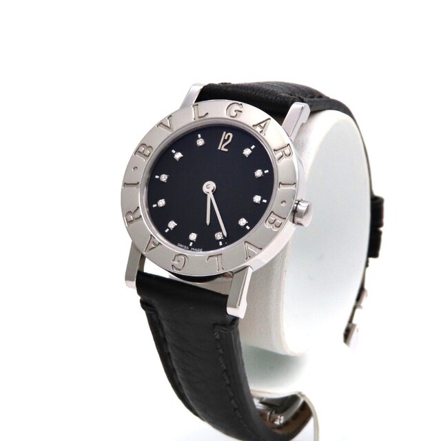 通販でクリスマス BVLGARI 'BB26SLD'11Pダイヤモンド☆極美品☆ 時計 【BVLGARI】ブルガリ 腕時計