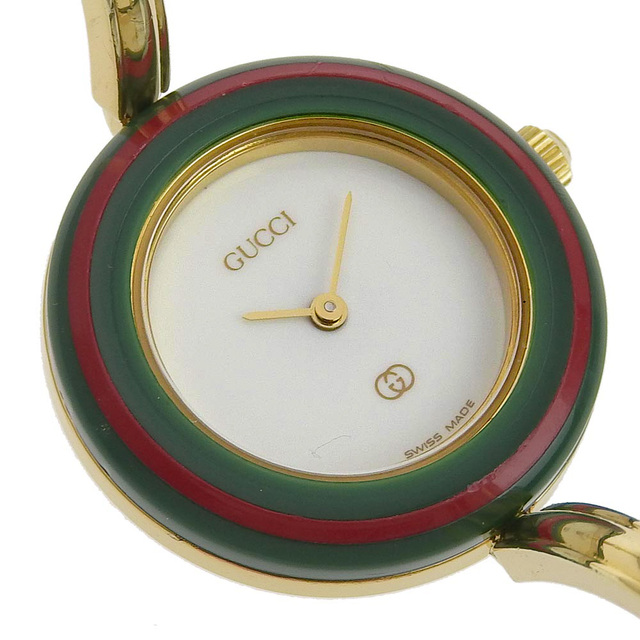 稼働品✩.*˚GUCCI 1100-L チェンジベゼル2本セット ショッピングモール
