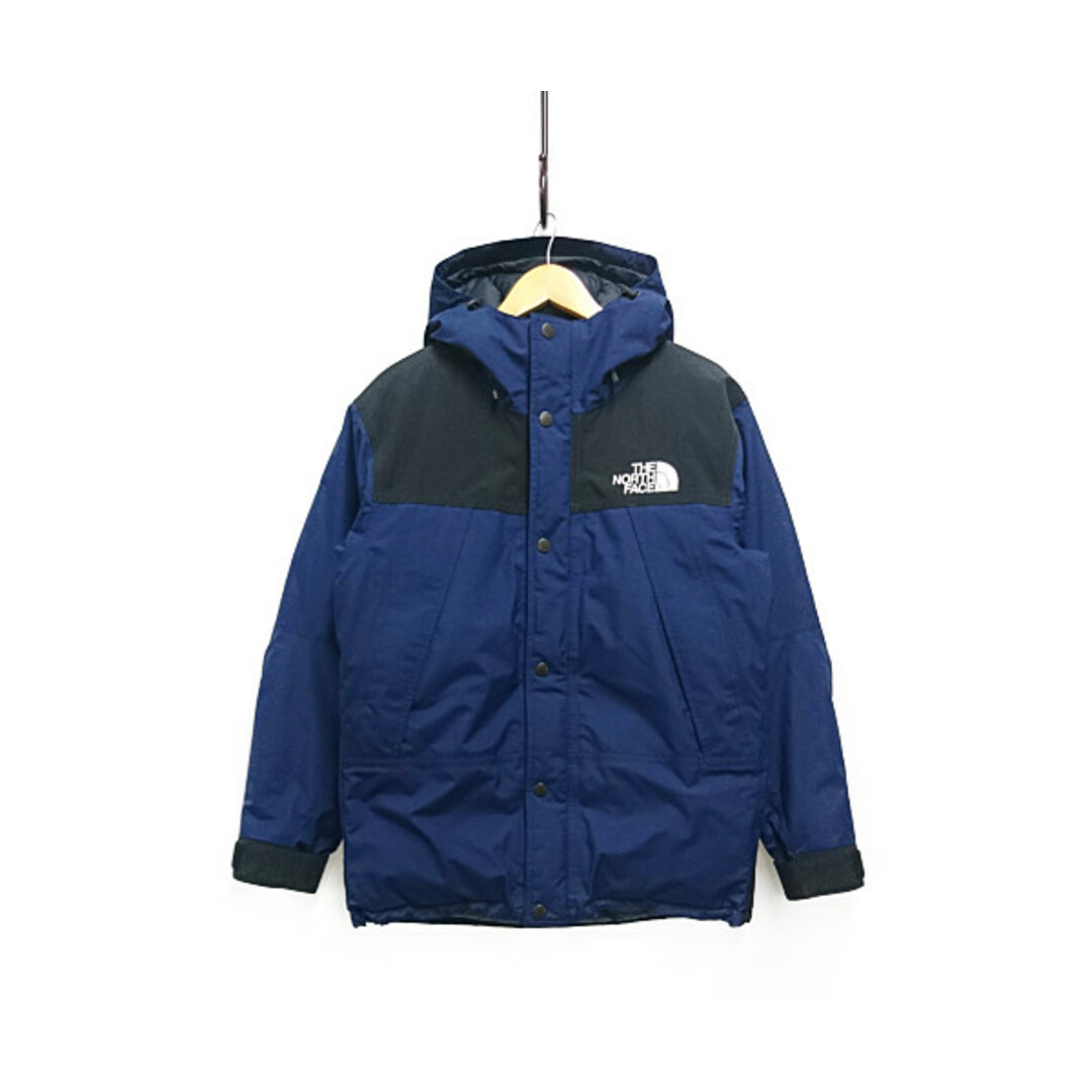 約73cm身幅THE NORTH FACE ザ・ノースフェイス 品番 ND91837 MOUNTAIN DOWN JACKET GORE-TEX マウンテン ダウンジャケット サイズM 正規品 / 29727