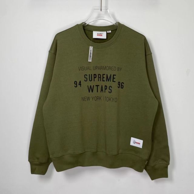 L supreme wtaps crewneck ③