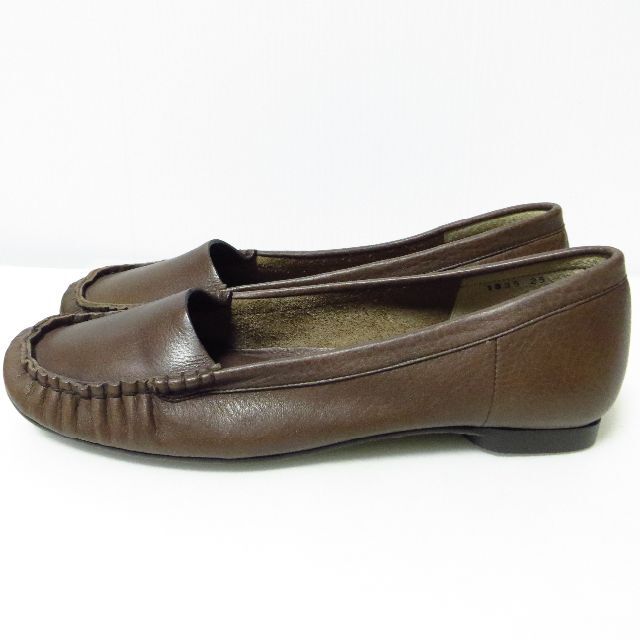 未使用品 マーガレットハウエル アイデア ローファー ローヒール 25cm レディースの靴/シューズ(ローファー/革靴)の商品写真