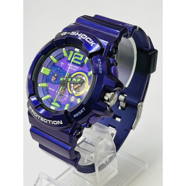 G-SHOCK(ジーショック)のG-SHOCK  ビッグケース アナデジ パープル GAC-110-6ADR メンズの時計(腕時計(デジタル))の商品写真