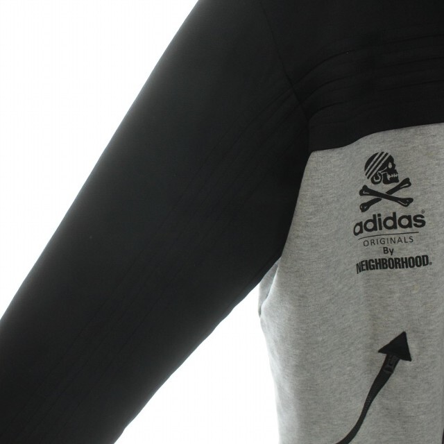 adidas(アディダス)のアディダス ネイバーフッド パーカー ジップアップ スウェット スカル O XL メンズのトップス(パーカー)の商品写真