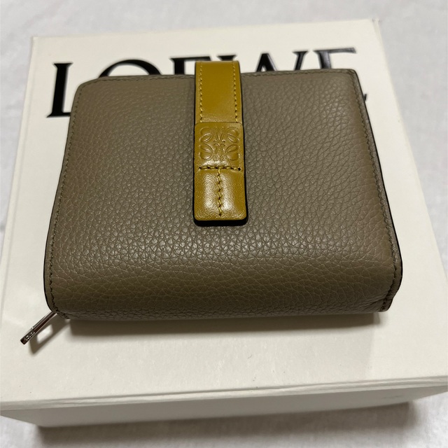 LOEWE 財布 二つ折り ミニ財布 コンパクトジップウォレット