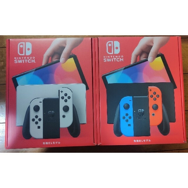 【新品・未開封】ニンテンドースイッチ　有機EL 　2台セット　本体