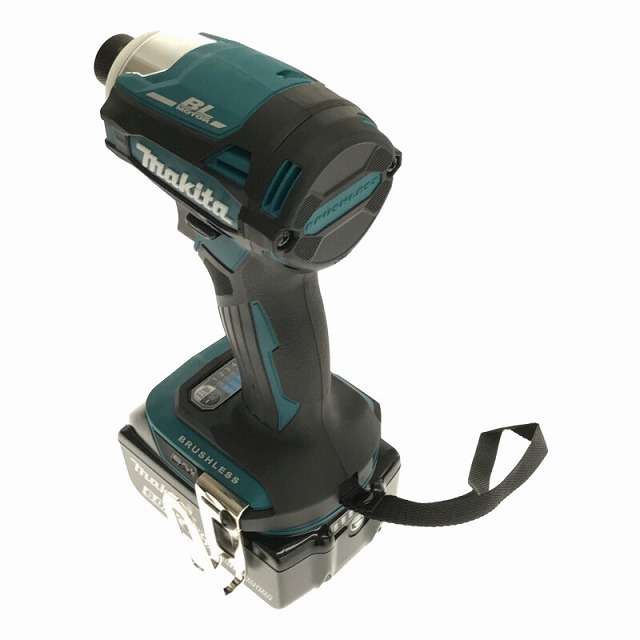 ☆美品☆makita マキタ 18V 充電式インパクトドライバ TD172DRGX 青/ブルー バッテリー2個 (18V 6.0AH) 充電器 ケース付 66285