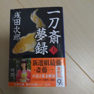 一刀斎夢録 上(文学/小説)