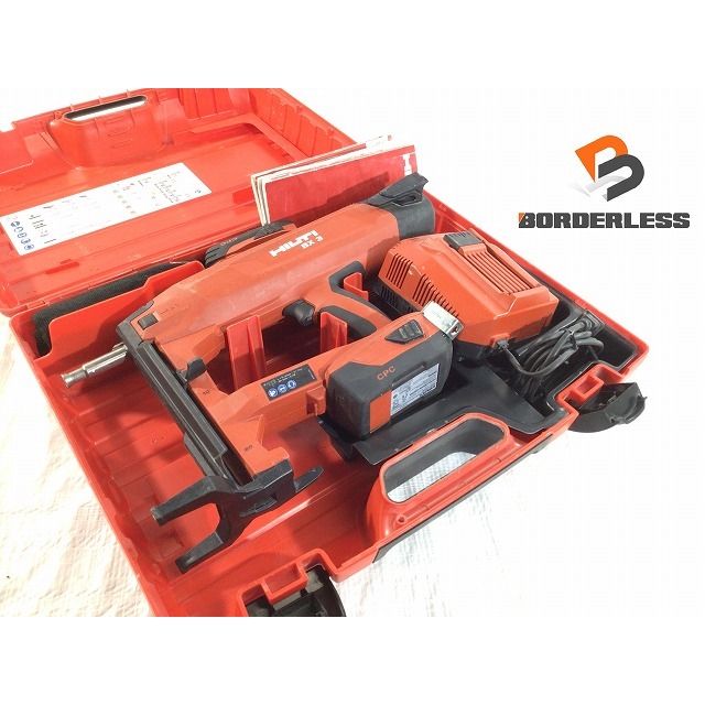 ☆品☆HILTI ヒルティ充電式鋲打機 BX3 バッテリー2個(21.6V 3.0Ah 2.6