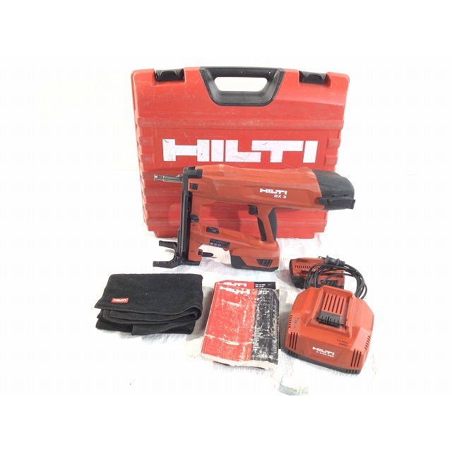☆品☆HILTI ヒルティ充電式鋲打機 BX3 バッテリー2個(21.6V 3.0Ah 2.6