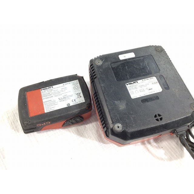 ☆中古品☆HILTI ヒルティ充電式鋲打機 BX3 バッテリー2個(21.6V ☆中古品☆HILTI ヒルティ充電式鋲打機 BX3 バッテリー2個(21.6V