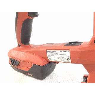 ☆中古品☆HILTI ヒルティ充電式鋲打機 BX3 バッテリー2個(21.6V 3.0Ah