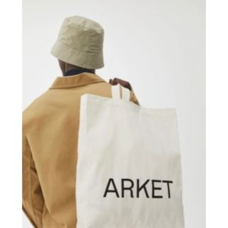 アーペーセー(A.P.C)のアーケット トートバッグ ホワイト ARKET エコバッグ 白 日本未発売(トートバッグ)