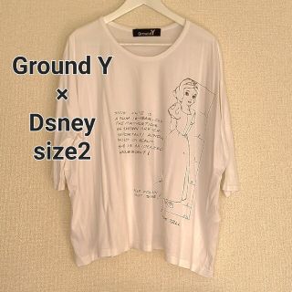 Ground YxDisney 七分丈Snow  Whiteプリントカットソー(Tシャツ/カットソー(七分/長袖))