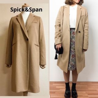 スピックアンドスパン(Spick & Span)のSpick&Span インポートメルトンチェスターコート(チェスターコート)