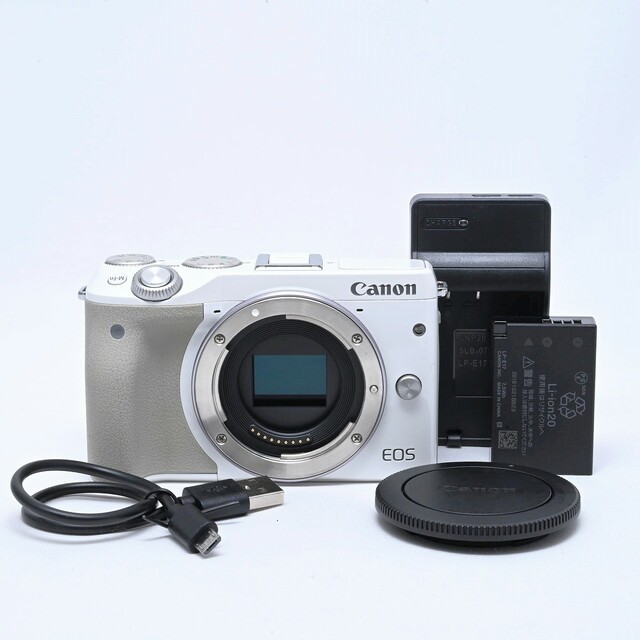 Canon - CANON EOS M3 ボディ ホワイトの通販 by Flagship Camera ...