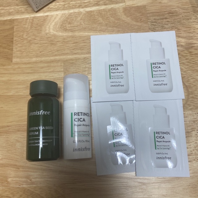 Innisfree(イニスフリー)のInnisfree スキンケア セット レチノール 美容液 コスメ/美容のスキンケア/基礎化粧品(美容液)の商品写真