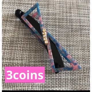 スリーコインズ(3COINS)の3coins バナナクリップ　新品未使用(バレッタ/ヘアクリップ)