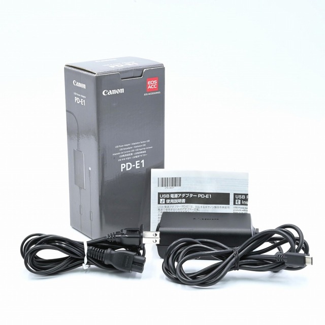 CANON USB電源アダプター　PD-E1 | フリマアプリ ラクマ