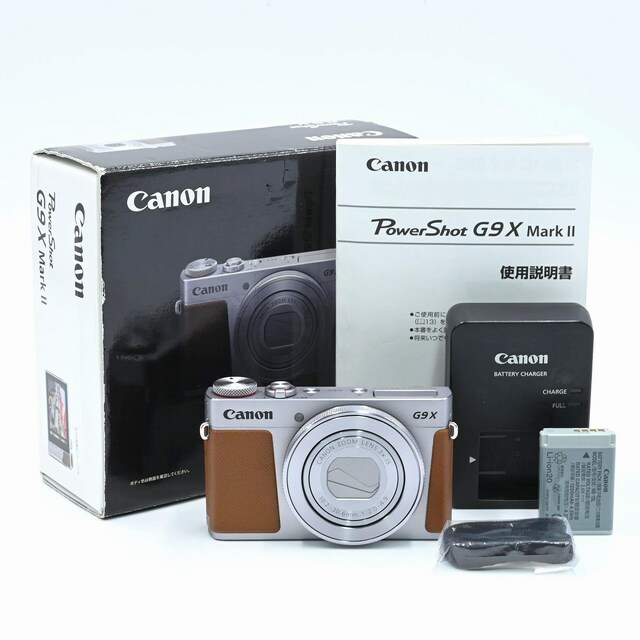 CANON PowerShot G9X MarkII シルバー 【誠実】 24378円 shop