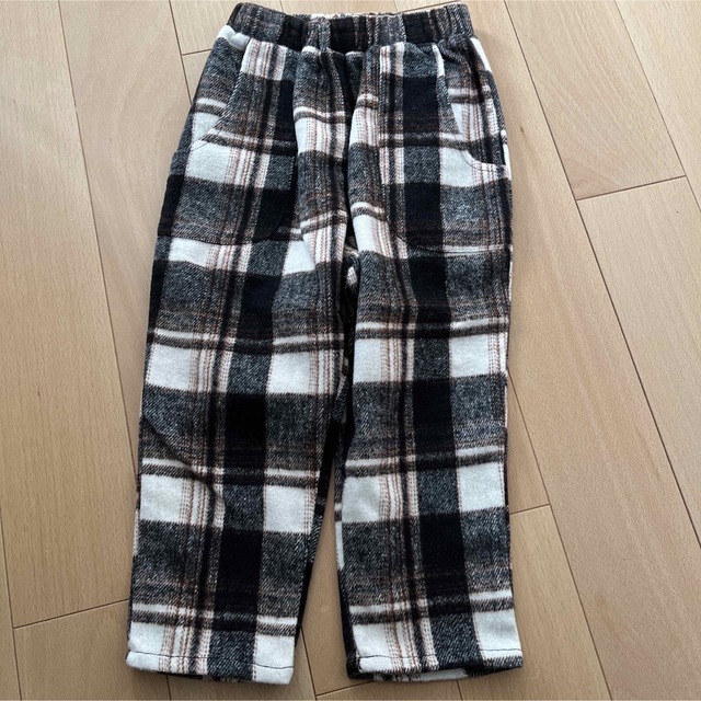 ペアマノン　チェックパンツ キッズ/ベビー/マタニティのキッズ服男の子用(90cm~)(パンツ/スパッツ)の商品写真