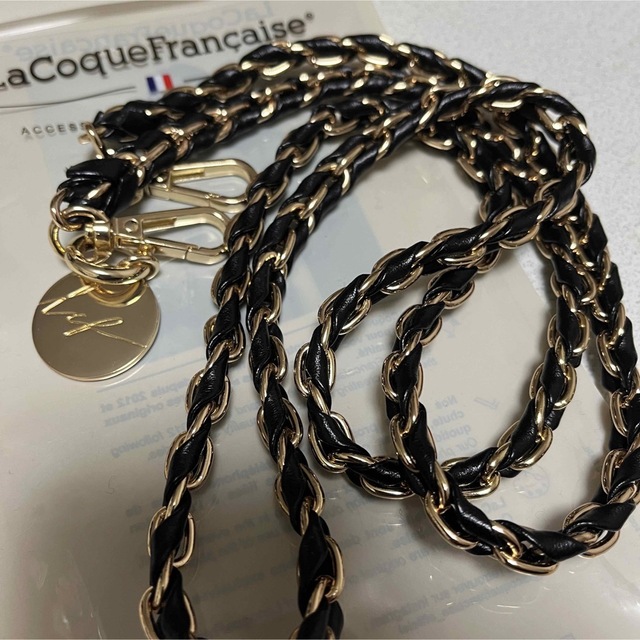 DEUXIEME CLASSE(ドゥーズィエムクラス)のLA COQUE FRANCAISE CHAIN MIX ストラップ レディースのファッション小物(その他)の商品写真