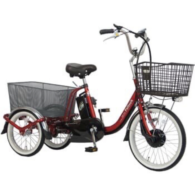 正規通販】 電動三輪自転車新品同様です腰を痛めて乗る事が出来ず出品