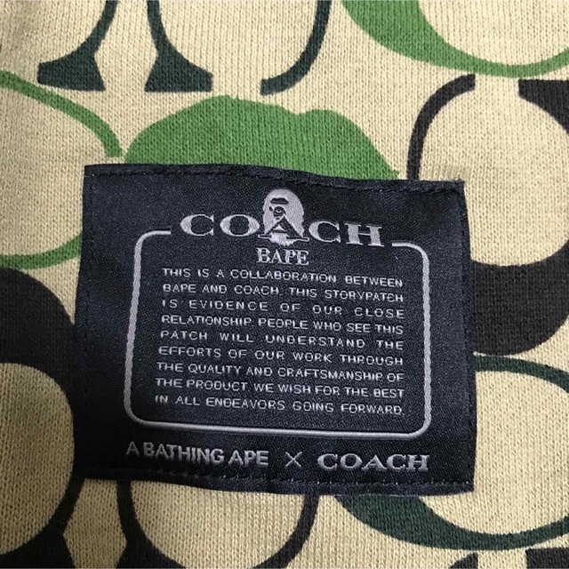 A BATHING APE - アベイシングエイプ coach コラボスウェットの通販 by ...