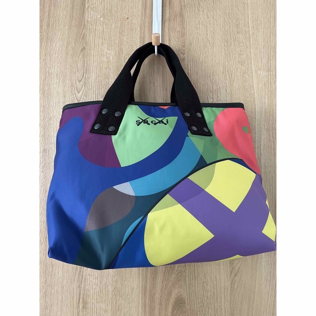 sacai kaws  ミディアム　トートバッグ