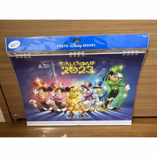 ディズニー(Disney)のディズニー　壁掛けカレンダー　2023   新品　未使用　未開封(カレンダー/スケジュール)