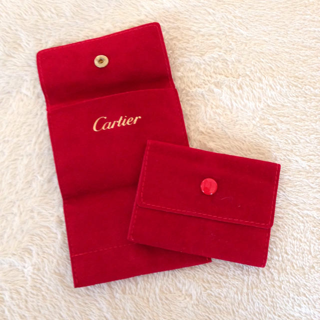 Cartier(カルティエ)のCartier アクセ保存ポーチ？ レディースのファッション小物(ポーチ)の商品写真