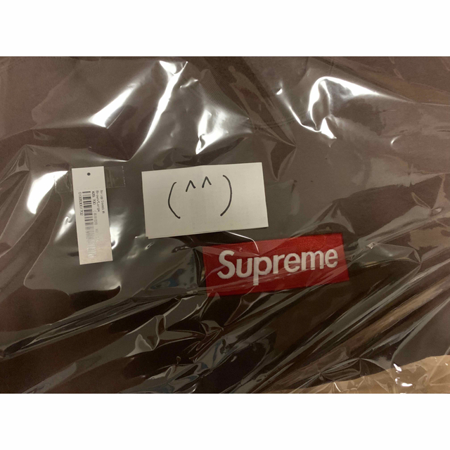 Supreme Box Logo Crewneck Brown L