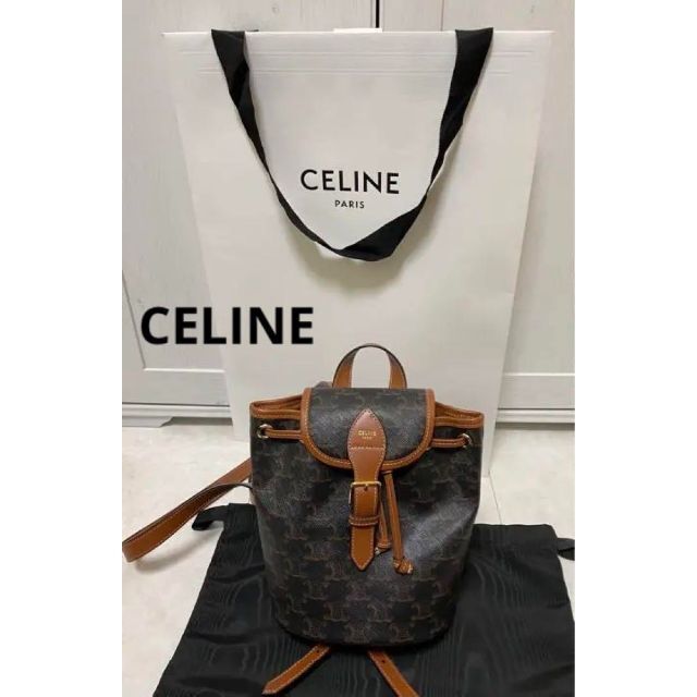 販売購入celine - CELINE トリオンフキャンバス ミニ フォルコバック