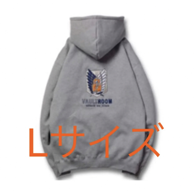 VR × SHINGEKI Hoodie / GRY - sorbillomenu.com