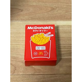 マクドナルド　ポテト　タイマー(ノベルティグッズ)