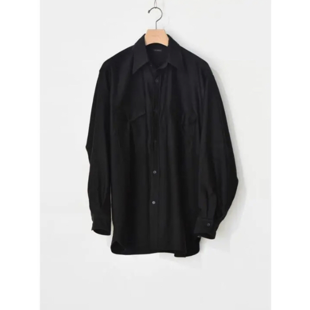 シャツ【22AW/希少】comoli ウールモールスキン ワークシャツ サイズ 1