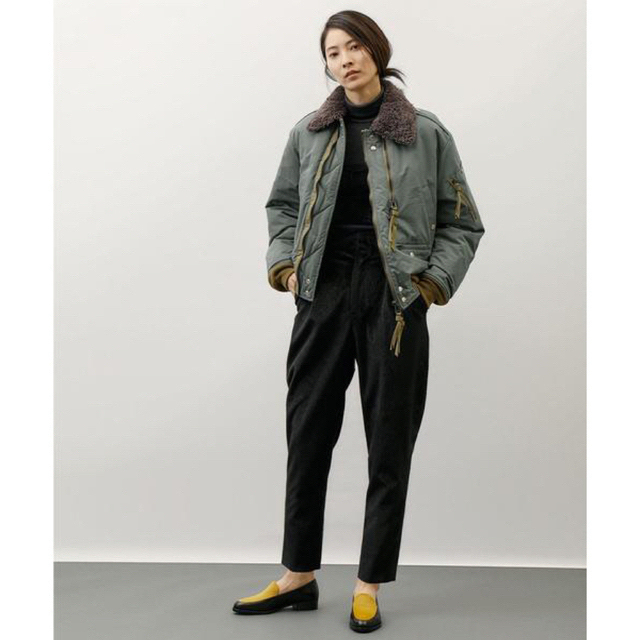 JANE SMITH - 【新品タグ付き】JANE SMITH 中綿ボアブルゾン BK JANE SMITH - 【新品タグ付き】JANE SMITH 中綿ボアブルゾン BK